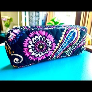 Boho, Floral Vera Bradley Makeup Brush/Pencil Case